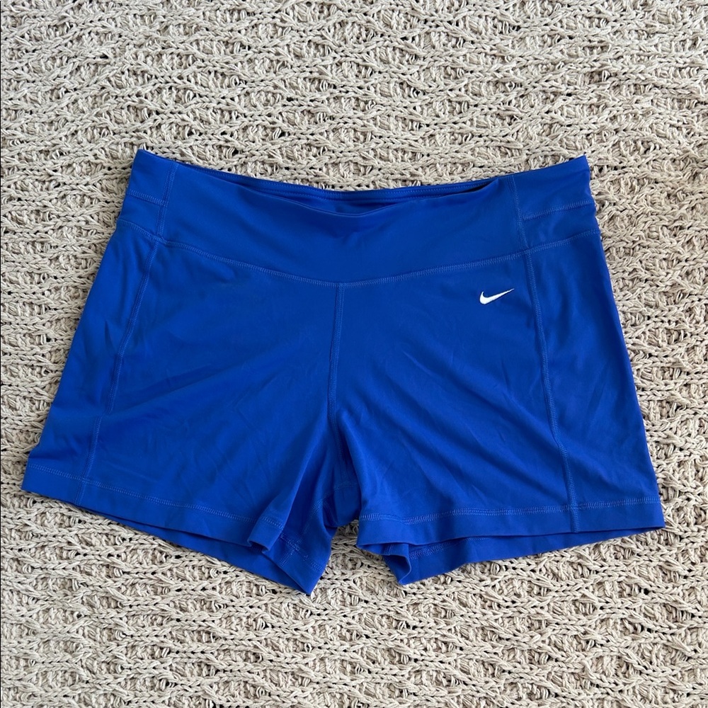 Nike Women's Royal Blue Athletic Shorts